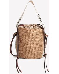 Chloé - Small Woody Basket Bucket Bag - Lyst