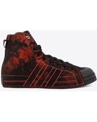 adidas - Y-3 Nizza High-Top Canvas Sneakers - Lyst