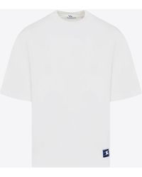 Burberry - Logo-Patch Crewneck T-Shirt - Lyst