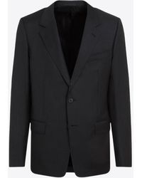 Lanvin - Single-Breasted Tailored Blazer - Lyst