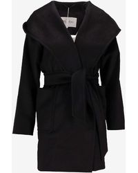 Max Mara - Rialto Belted Single-Breasted Coat - Lyst
