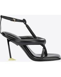 Givenchy - Boudoir 95 Padded Leather Sandals - Lyst