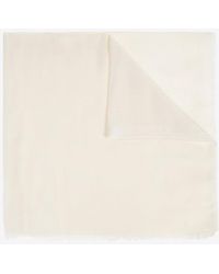 Ferragamo - Monogram Wool-Blend Scarf - Lyst