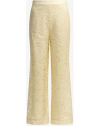 Zimmermann - Carousel Straight Lace Pants - Lyst