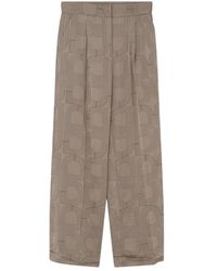 Day Birger et Mikkelsen - Phoebe Embroidered Logo Trousers - Lyst