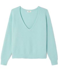 American Vintage - Damsville V Neck Knit Jumper - Lyst