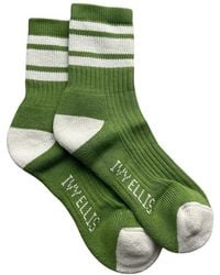 Ivy Ellis - 1/4 Vintage Cotton Sport Sock - Lyst