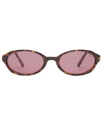 Le Specs - Lunita Oval Sunglasses - Lyst