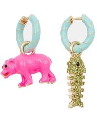 Essentiel Antwerp - Jear Hoop Earrings - Lyst
