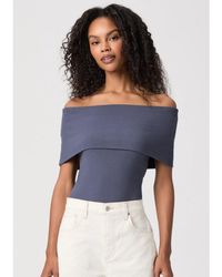PAIGE - Rosarita Off Shoulder Top - Lyst