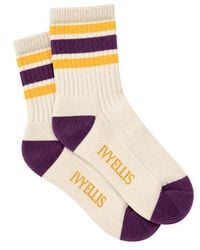 Ivy Ellis - 1/4 Vintage Cotton Sport Sock - Lyst