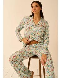 Stripe & Stare - Long Pj Set - Lyst