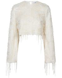 Haute L'Amitié - Preorder Sequin Fringe Blouse - Lyst