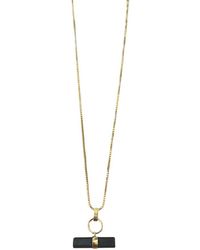 Rachel Jackson - Aventurine Disco T Bar Necklace - Lyst