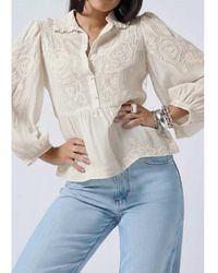 Scarlett Poppies - Britta Embroidered Top - Lyst
