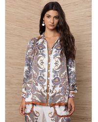 Hale Bob - Printed Paisley Shirt - Lyst