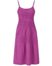 Damson Madder - Lyra Midi Dress - Lyst