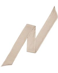 SUI AVA - Checkered Scarf - Lyst