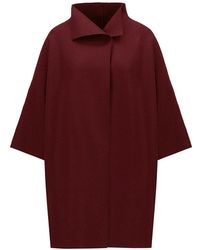 Harris Wharf London - Kimono Mantle Coat - Lyst