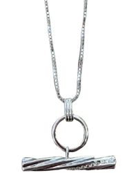Rachel Jackson - Twisted T Bar Necklace - Lyst
