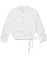 Munthe - Phebe Organic Cotton Blouse - Lyst