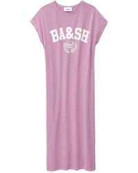 Ba&sh - Civia Organic Cotton T-Shirt Dress - Lyst