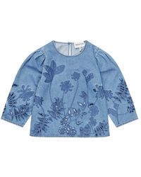 Munthe - Bramble Denim Top - Lyst