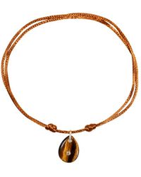 By Alona - Exclusive Tigers Eye Pendant Necklace - Lyst