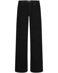 FRAME - The Pixie Wide Leg Flare Jeans - Lyst