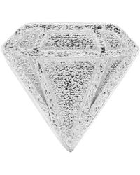 Lulu - Diamond Cut Single Stud Earring - Lyst