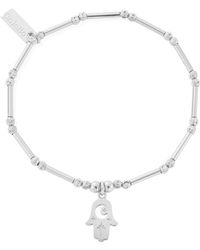 ChloBo - Sparkle Hamsa Bracelet - Lyst