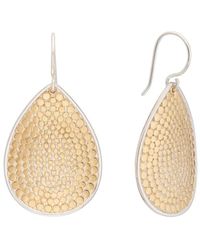 Anna Beck - Dotted Teardrop Grounded Earrings - Lyst