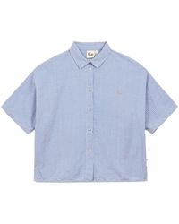 AP - Vichy Cotton Shirt - Lyst