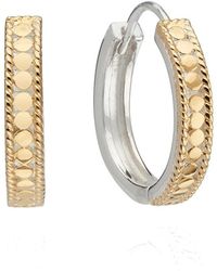 Anna Beck - Classic Hinge Hoop Earrings - Lyst