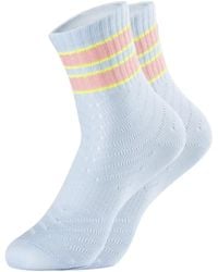 OOLY - Sporty Mesh Organic Cotton Socks - Lyst
