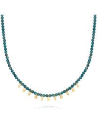 Anna Beck - Apatite Charm Necklace - Lyst