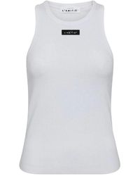 Haute L'Amitié - Rib Badge Tank Top - Lyst