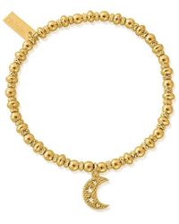ChloBo - Didi Sparkle Starry Moon Bracelet - Lyst