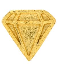 Lulu - Diamond Cut Single Stud Earring - Lyst