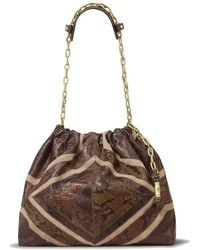 Ba&sh - June Patchwork Tote Leather Bag - Lyst