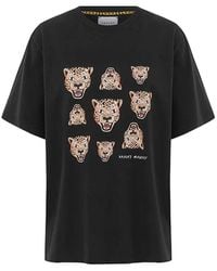 Hayley Menzies - Leopard Face T-Shirt - Lyst