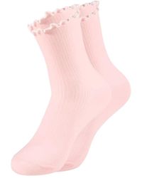 OOLY - Spaghetti Organic Cotton Socks - Lyst