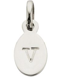 Kirstin Ash - Bespoke Alphabet 'V' Charm - Lyst
