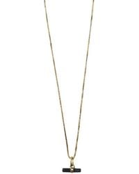 Rachel Jackson - Mini Aventurine Disco T Bar Necklace - Lyst