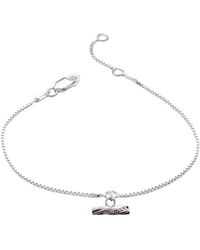 Rachel Jackson - Twisted T Bar Chain Bracelet - Lyst