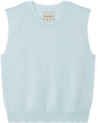Jumper 1234 - Distressed Cashmere Tank - Lyst