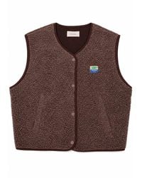 American Vintage - Hoktown Fleece Gilet - Lyst