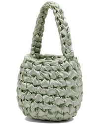 Isla De Gar - Hive Satin Bucket Bag - Lyst