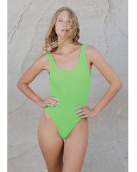 Sorbet Island - Riva One Piece Crinkle Swimsuit - Lyst