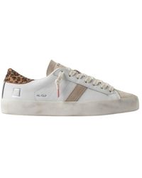 Date - Hill Low Calf New Trainers - Lyst